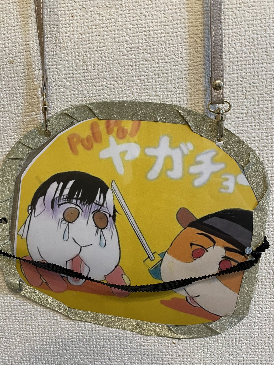 👺お面作ったお‼️
2wayでお面アンドショルダーだお!!