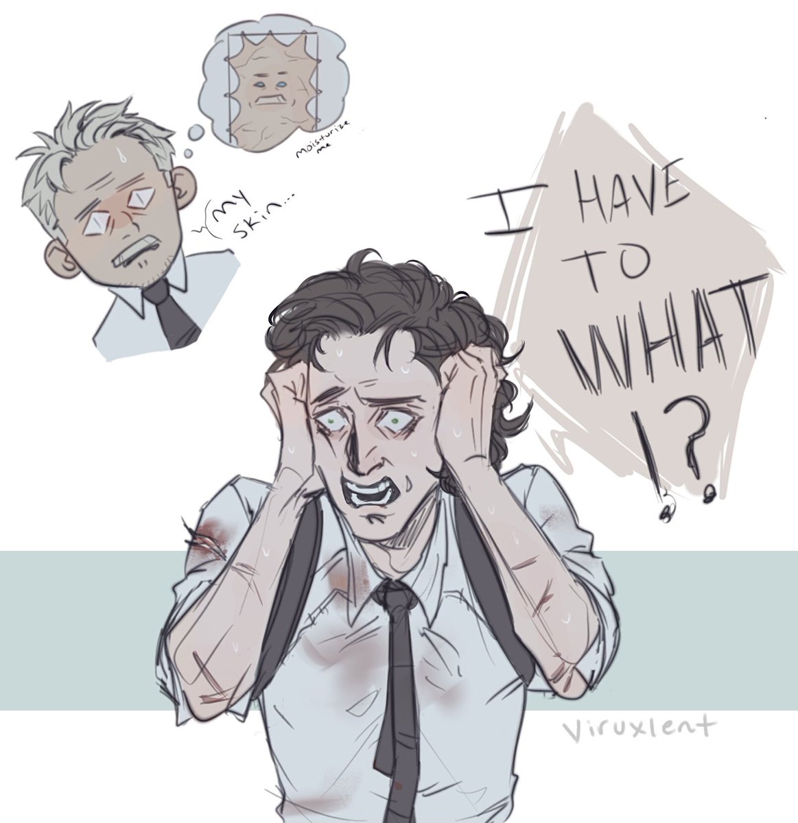 #LokiSeason2 #Loki 
-
the pookies are going through it