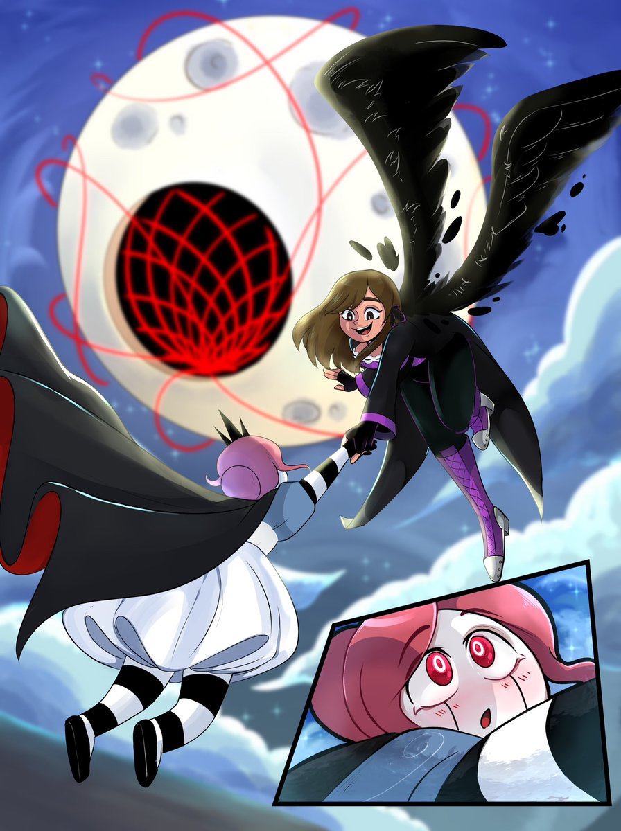 RavenTheWitch97's tweet image. Another amazing commission drawn by @Melonics_ featuring my persona Raven and Joy from STMM owned by @OttieTottie. 

#Comission #SillyTillyMurderMystery #CallToTheStars #Joy #Pierrotte #Raven #Human #Magic #Witch #Witchsona #persona #OriginalCharacter #OC #Flying