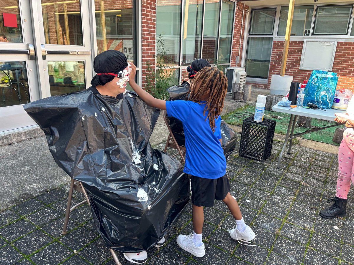 12th and Marion students earned the opportunity to pie their principals in the face during the month of September.  So many students earned their golden ticket and had a lot of fun!
