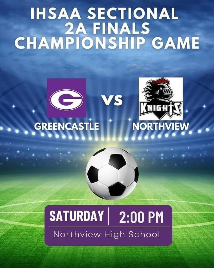 How about a Greencastle Soccer Championship Saturday!  The GHS Tiger Cubs Boys Soccer and GHS Tiger Cubs Girls Soccer will be going for the double Sectional Title.  

Two teams, a combined 27-6-1 hunting 🏆’s