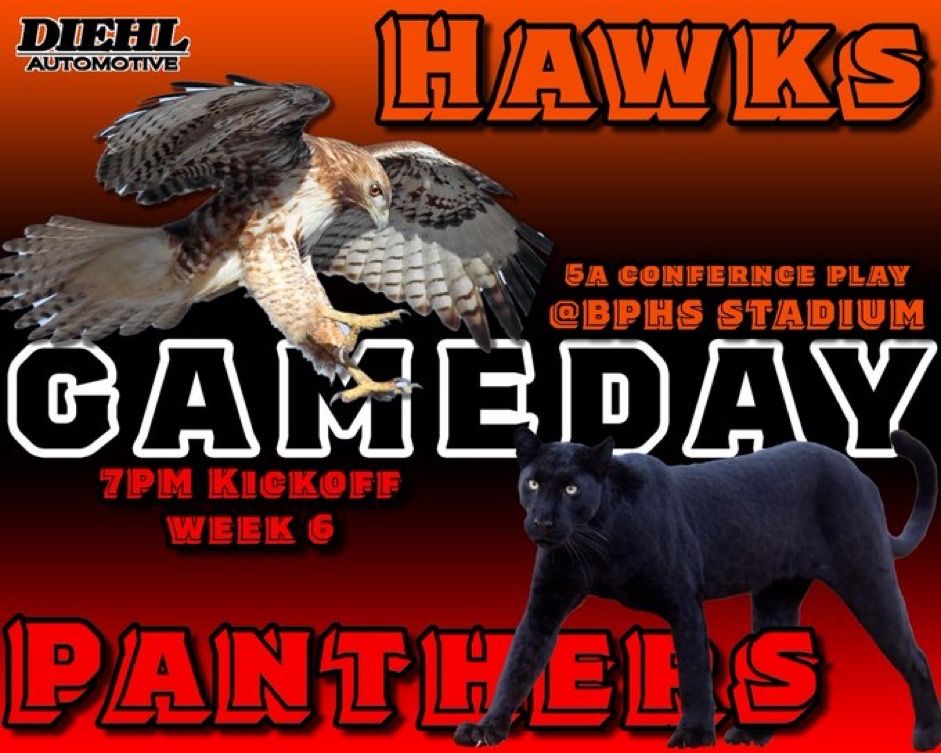 🚨Week 6 Bethel Park Black Hawks vs. Upper St. Clair 🏟 Black Hawk Stadium 📍 309 Church Road Bethel Park, PA 15102 📆 Friday October 6, 2023 ⏰ 7:00PM 🎟 buff.ly/3PHuXId… ⛅️ 66 Degrees 📺 buff.ly/3ttbGCH… ℹ️ @BP_BlackHawks