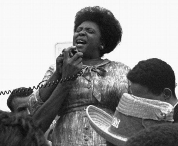 'Actually, the world and America is upset and the only way to bring about a change is to upset it more.'
~Fannie Lou Hamer

Happy 106th Mrs. Hamer! 🙏🏾
#Birthdayanniversary #fannielouhamer