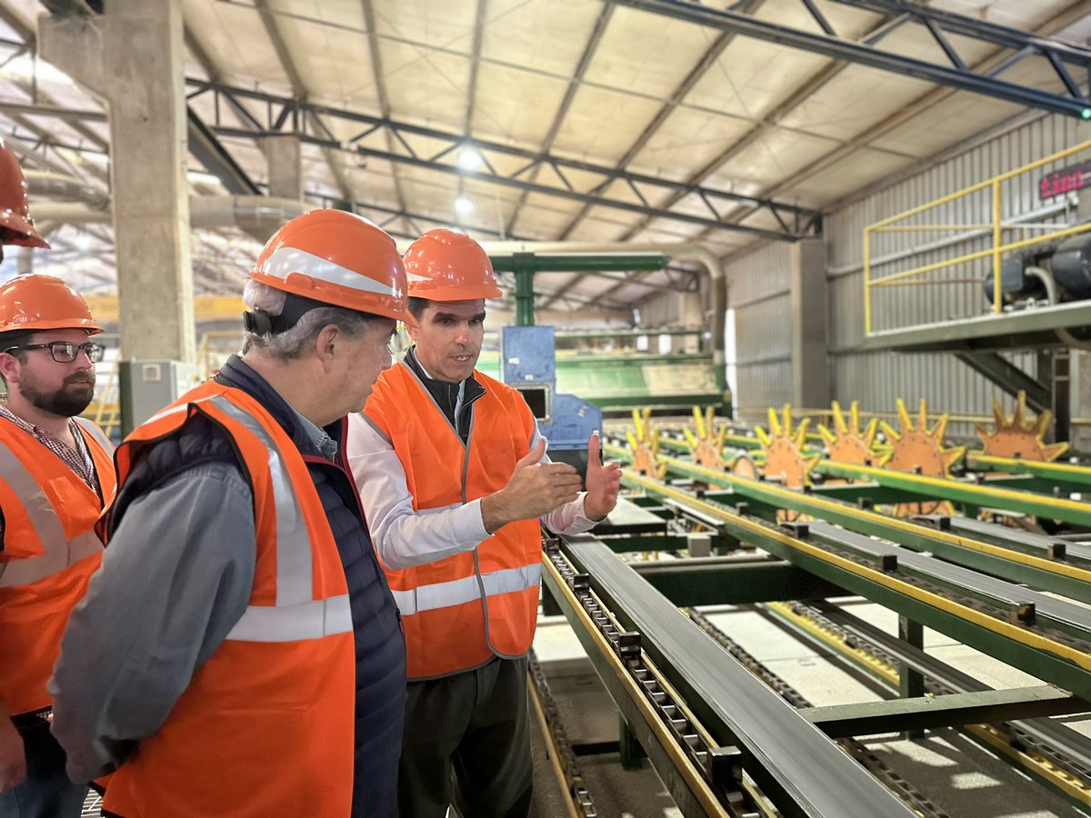 Luisaheber's tweet photo. Junto a @lauraraffo recorriendo el departamento de Rivera, visitamos @UTECuy y el aserradero #URUFOR. https://t.co/FubDGtIAdc