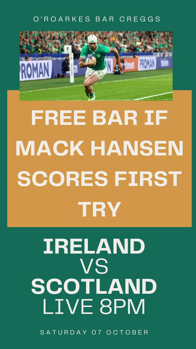 Roarkesbar's tweet photo. If anyone has a forwarding address would you mind sending on to Mack, before tomorrow at 8pm if possible.... @connachtrugby @IrishRugby https://t.co/fNhy3dwCmR