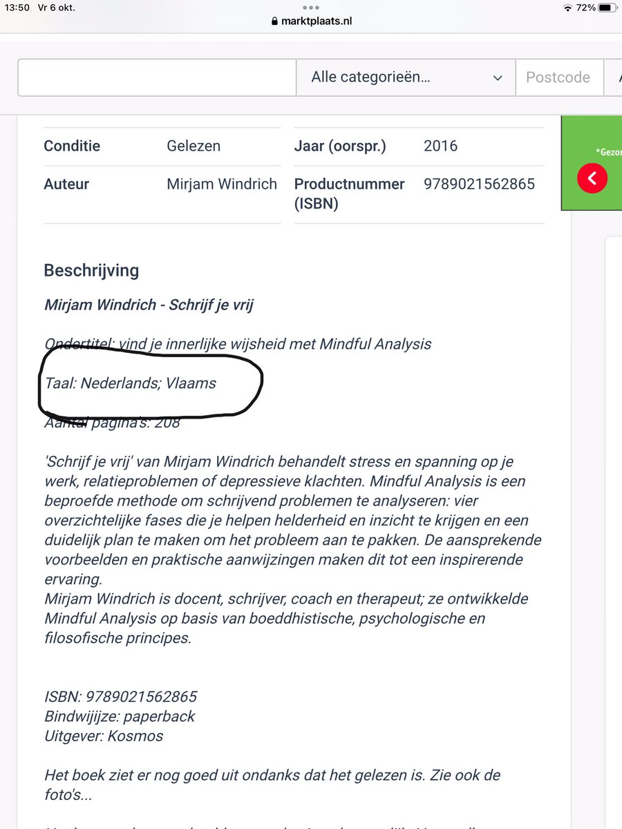 pimvandemortel's tweet photo. @Mirjamnu Misschien omdat het een  tweetalig exemplaar betreft? https://t.co/p7SSZwZZlb