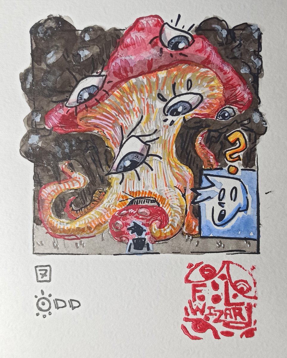 Fool_Wizard's tweet image. what an odd creature meets us in this forest.. But I think we will meet many more of them..
.
Topic 7 - Odd
.
.
#inktober2023 #inktober52 #inktober #odd