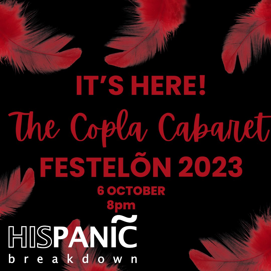 🎉🎉ITS HERE 🎉🎉 Join us at 8pm <a href="/RiversideLondon/">Riverside Studios</a> for a night of queer cabaret, Spanish history and music as a part of <a href="/festelon/">FesTeLõn</a> 💃💃

🎟️✨Tickets in bio✨🎟️

#thecoplacabaret #hispanicbreakdown #festelon #londontheatre #hammersmith #lgbt #cabaret #westlondon #spain #music