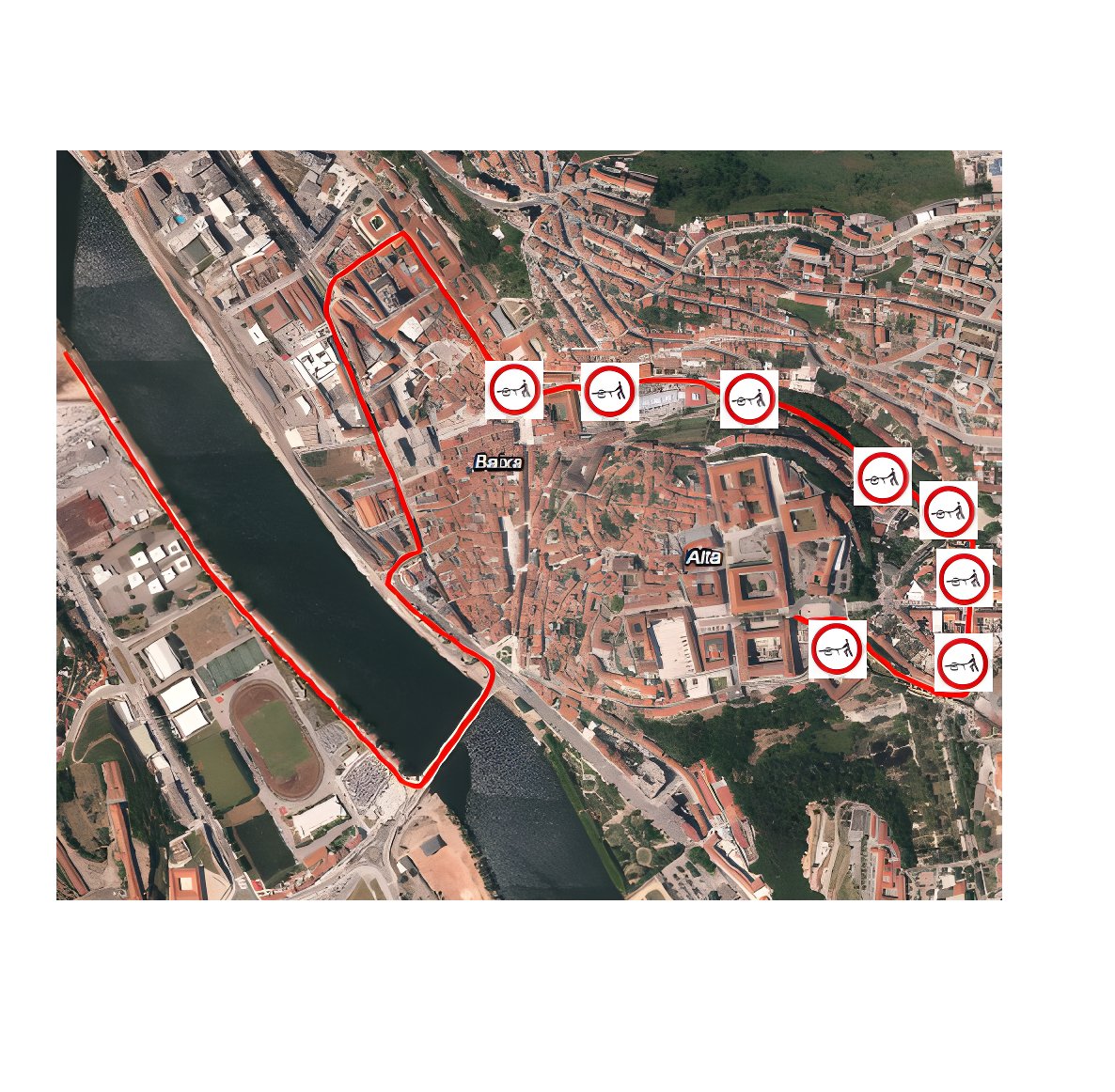 muncoimbra's tweet photo. 🛒🚫A Câmara Municipal de Coimbra alerta que é proibida, e punível por lei, a circulação de carrinhos de compras no Cortejo da Latada, no âmbito da realização da Festa das Latas e Imposição de Insígnias 2023. https://t.co/Ot6lKbwseY