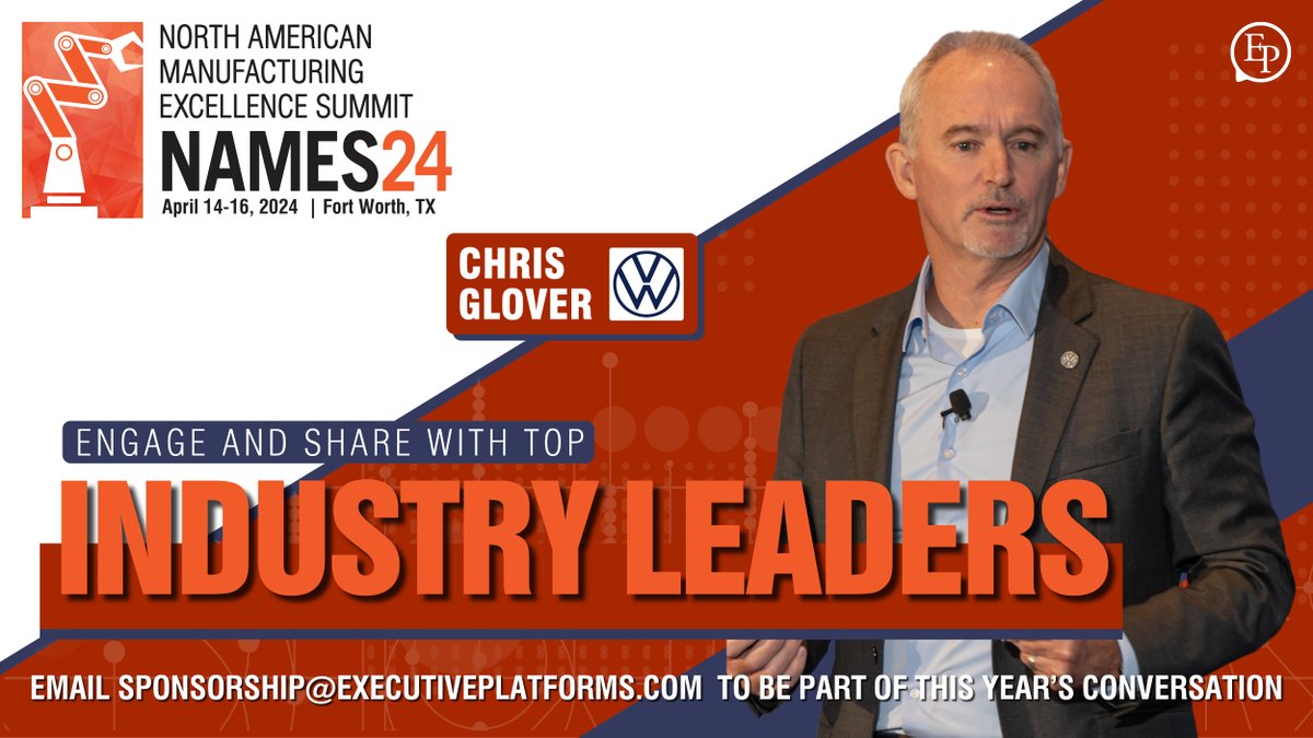 ⭐️Showcase your services and solutions to manufacturing executives at #NAMES24. This exclusive event carefully vets each attendee to ensure decision makers are in the room. 

➡️ Learn more about this year's summit at bit.ly/46jrkiz.

#NAMES #Manufacturing