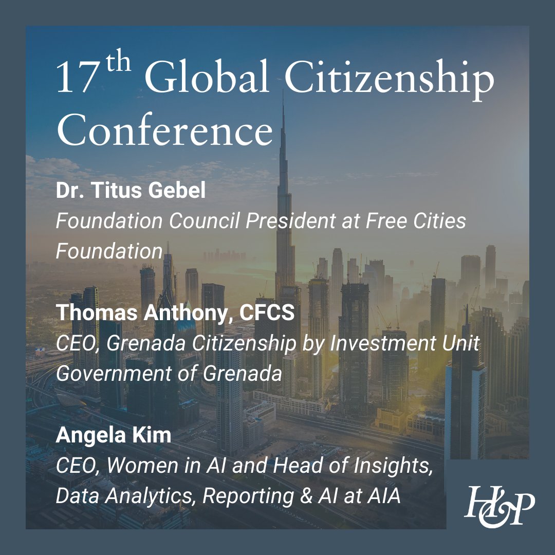 HenleyPartners's tweet photo. Make sure you don't miss these speakers at the Global Citizenship Conference.
Discover the full agenda and book your spot here: https://t.co/WiHNo7WMsa
#GlobalCitizenshipConference #GCC17 #investmentmigration #globalmobility #globalcitizens https://t.co/561BPSzh5v