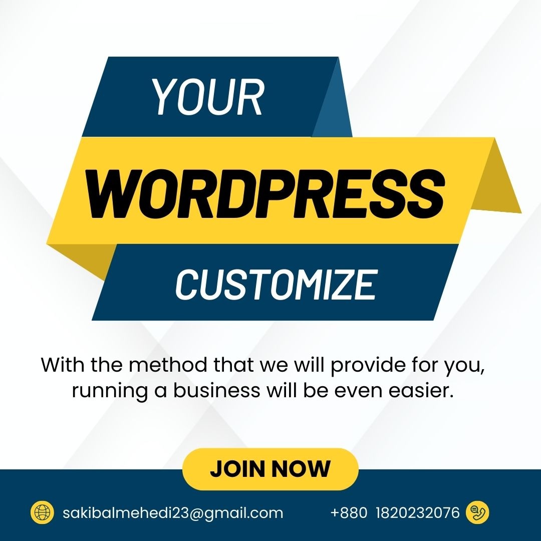 promehedi25's tweet image. Fix wordpress errors, issues, and customizations
#wordpresscustomization #wordpress #wordpressdeveloper #wordpressdesign #wordpresswebsite #wordpresstheme #wordpressdevelopment #wordpresssite #webdesign #wordpressthemes #wordpresswebsitedesign