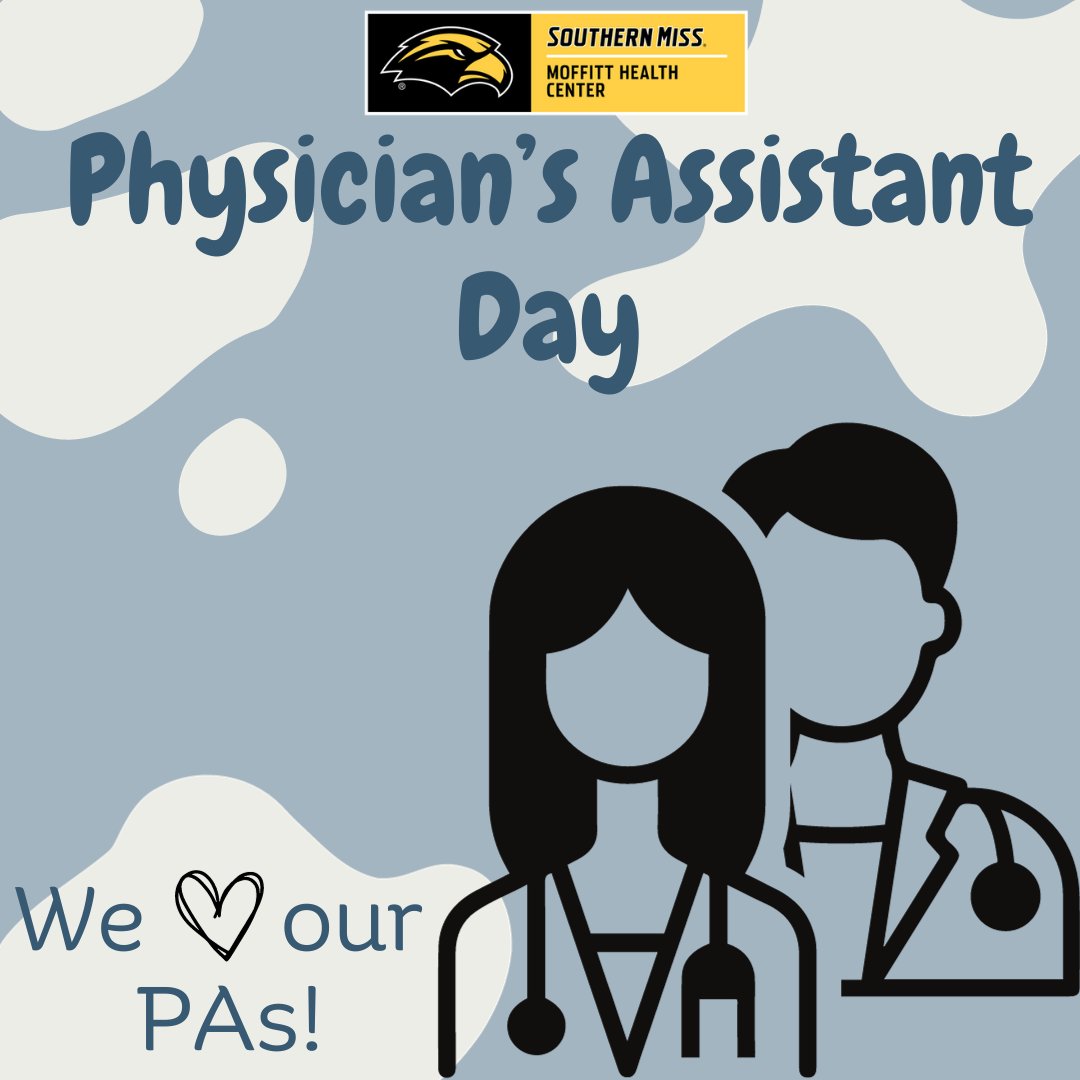 USMhealth's tweet photo. On Physician Assistant Day, we celebrate the exceptional contributions of our dedicated PAs, Stephen English, PA-C and Patricia Donahue, PA-C. We're grateful for your unwavering commitment to keeping our Eagles Healthy. ๐ฉบ๐ #PADay #SMTTT #mhcttt https://t.co/gzJAcX0cGv