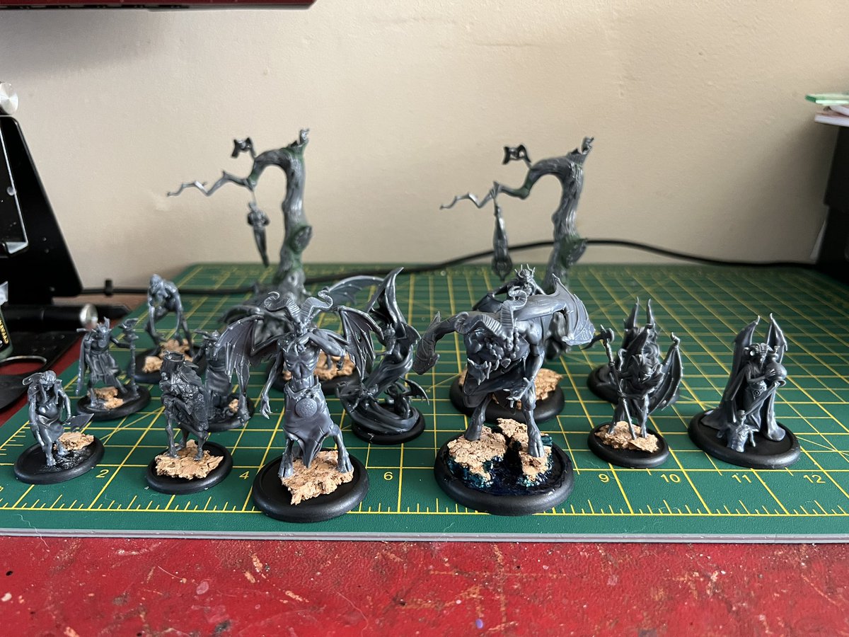 thunderamc's tweet image. #malifaux
 Finally built Kastore crew