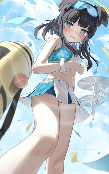 50、猫塚ヒビキ #ブルアカ #100日チャレンジ