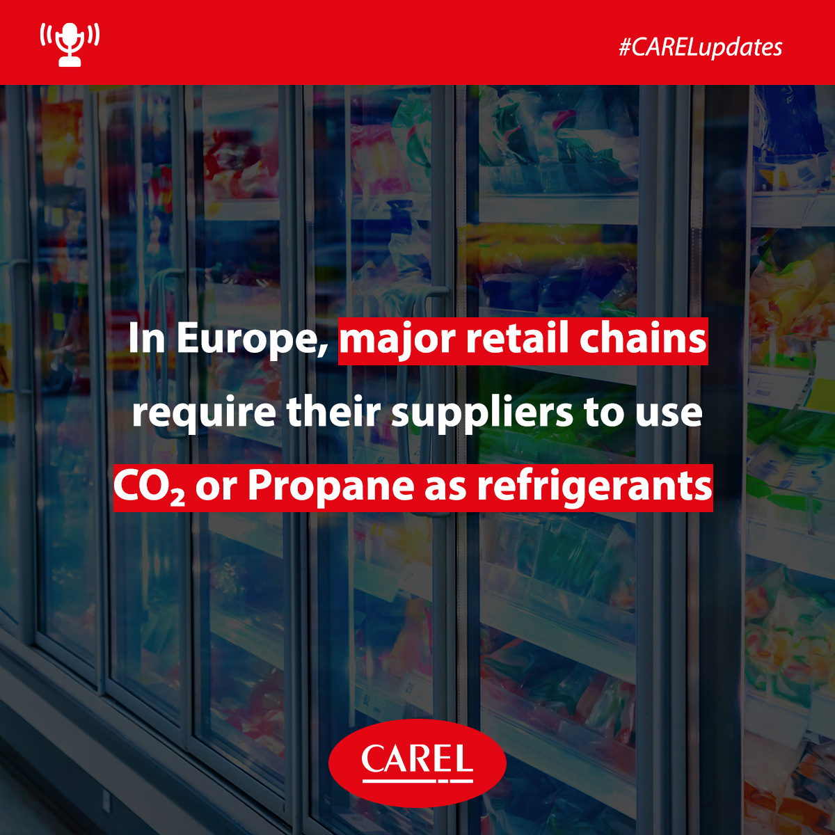 CAREL_Iberica's tweet photo. El sector #HVACR ha realizado cambios y esfuerzos significativos para adoptar la #sostenibilidad. Algunos avances ya se notan, como en el caso de las grandes #cadenasderetail que exigen a sus proveedores el uso de #NatRefs .
Más información: https://t.co/ccDeiVtGbr https://t.co/m4bXxNm6Sd