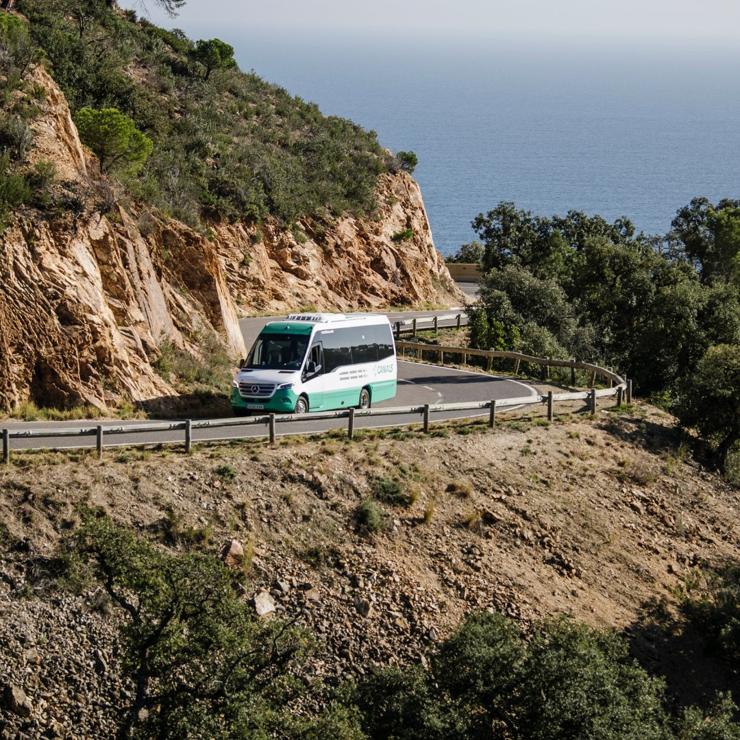 Available for excursions, transfers, tours... 🚌 Find your best option for getting around and exploring from the heart of the #CostaBrava at <a href="/canalsbus/">canalsbus</a>, with wonderful beaches and tours that will leave you speechless 💙 #Golf