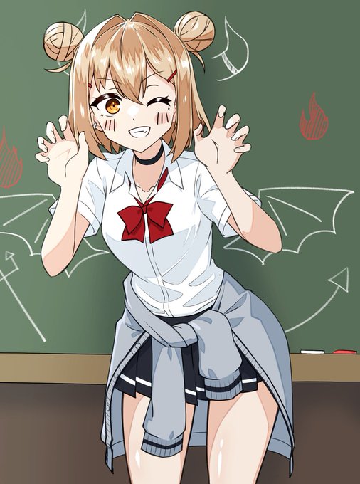 わるい子の放課後おふざけタイム
「どーよ!いい感じに撮れた!?」
「ちょw動いたから位置ズレてるよ🤣」 