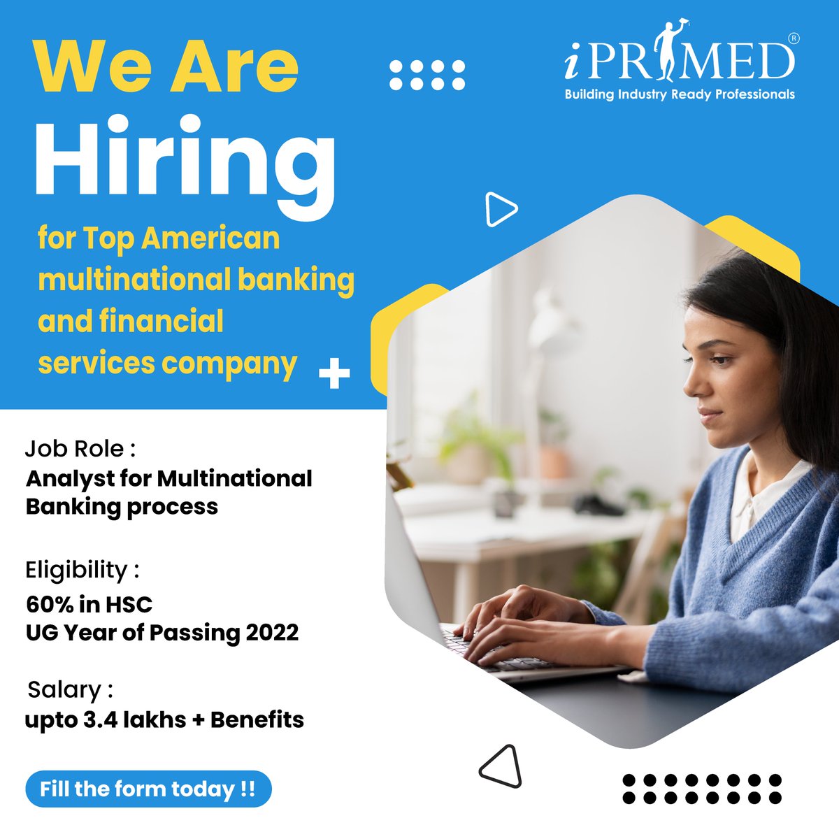 Are you ready to embark on a dynamic career journey? We're thrilled to announce that we're hiring Analysts for the Multinational Banking process. Apply Now: forms.gle/vgrHn9DCm5qZsT…

#Hiring #AnalystJobs #BankingCareers #CareerOpportunity #FinancialServices #OpportunityKnocks