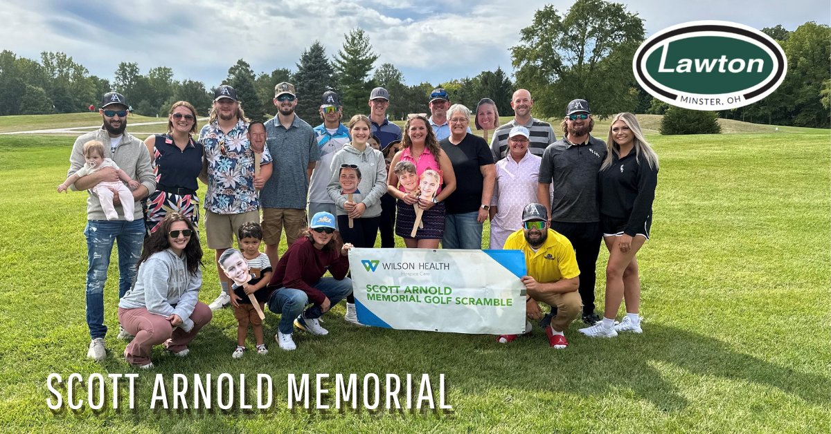 We are so proud of our employee, Emily Burnside.

Emily and her family have spent 11 years remembering Scott Arnold, her late father, with an annual golf outing. The Arnold family has donated over $14,000 to Wilson Hospice and another $14,000 to local families.