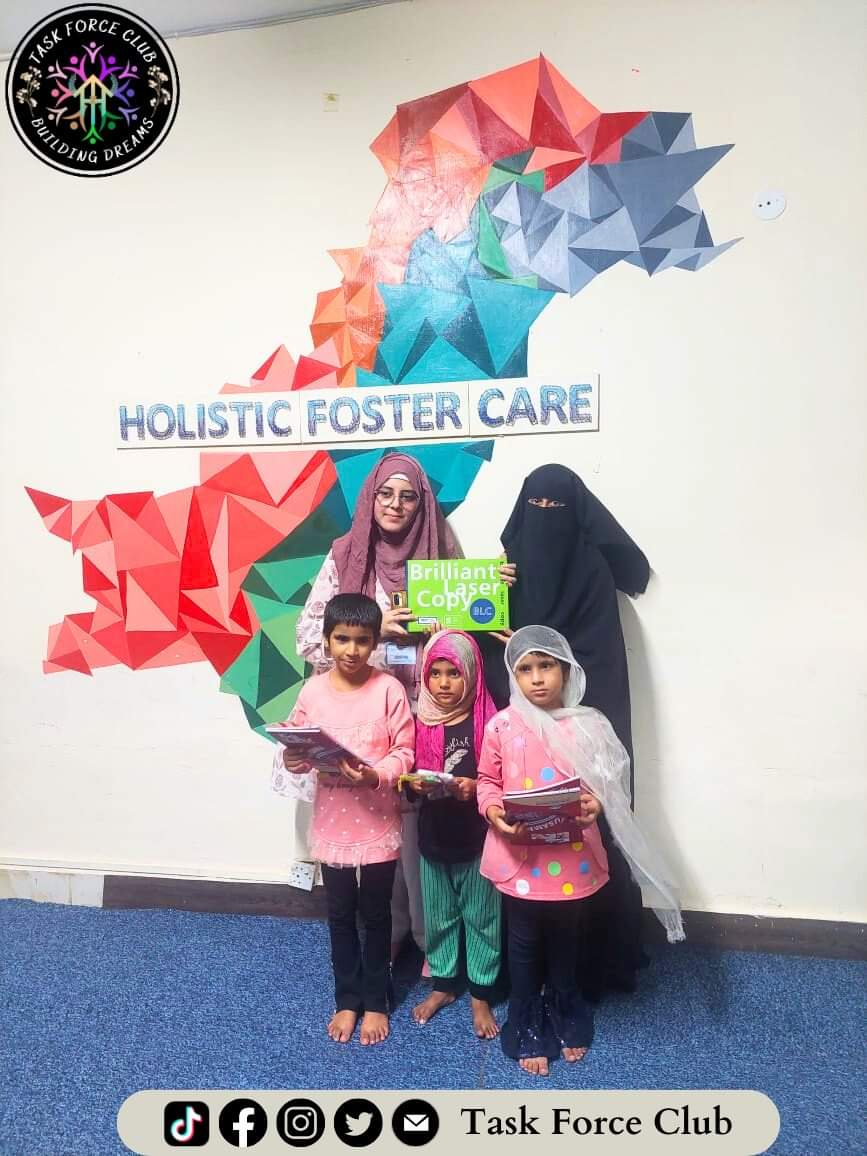 taskforceclub's tweet photo. Highlights from Task Force Club Official Members' Visit to Holistic Foster Care ✨
Every Smile Tells a Story of Resilience and Love 💖
#socialvisit #socialactivist #orphanhome #orphanage #love #humanity #fostercare #Pakistan #lahore #TFC #taskforceclub https://t.co/v4sI4j82Fs