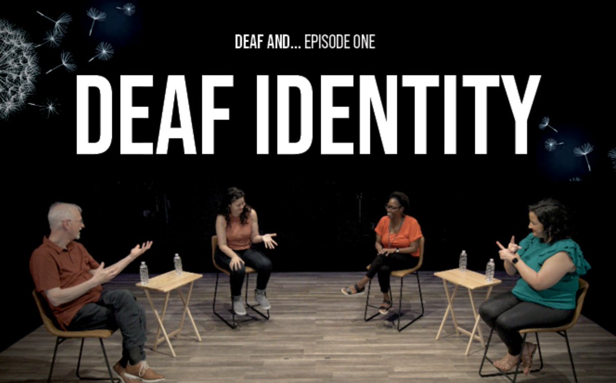 Teaser trailer for "DEAF AND..." Episode One, DEAF IDENTITY. 

youtube.com/watch?v=T8CYhg…

The official release date Oct. 14th 2023 at NTID's 55th Reunion. I'm grateful to Ren and Darien for involving me in this filming project back in 2021. 

A long last, it is here!