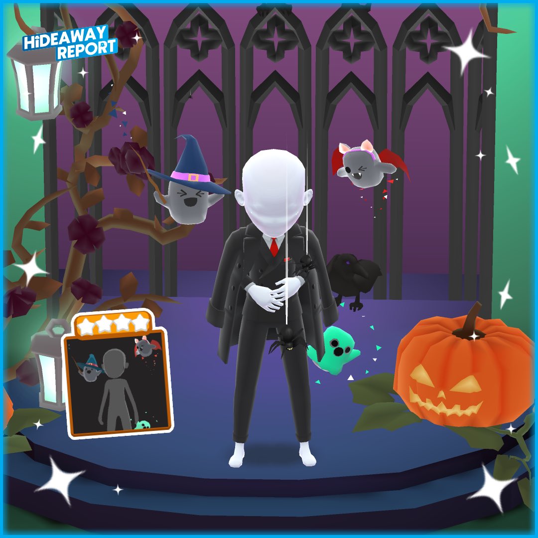 HdwReport's tweet image. 👻 ∣ A sneak preview of the brand-new Community Collectable for Oct/Nov 23! This is an item to be won during various activities on HH's official discord and Instagram, or on the fansites we're part of. This item will be renewed every two months ! #HotelHideaway @HotelHideaway