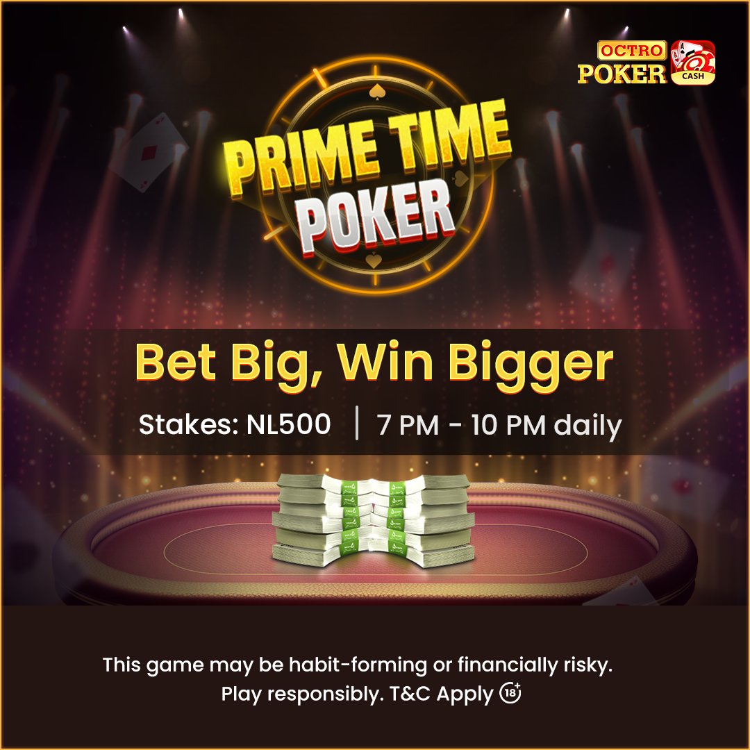 OctroPokerCash's tweet photo. Heat up the tables! We want to test how good you are when the sun sets!
Download now:- https://t.co/f76s1kCw2E.
.
.
.
.
#Poker #octropoker #pokerapp #trending #launch #trendinggames #mobilegames #explorepage #realmoney #cash #winbig #winning #realpoker #3dpoker #3D #mobilegaming https://t.co/gG2NVh6q81