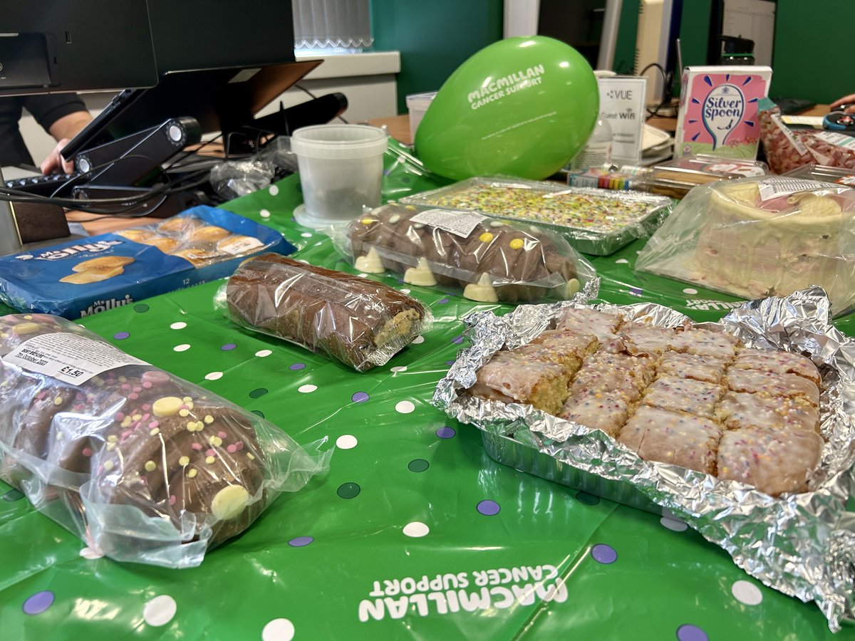 This week, the VUE team channelled their inner Mary Berry to raise money for <a href="/macmillancancer/">Macmillan Cancer Support</a> ☕

A host of cakes and sweet treats were brought in for the office to enjoy, which raised a total of £111!

It's safe to say, this is definitely our type of fundraising!