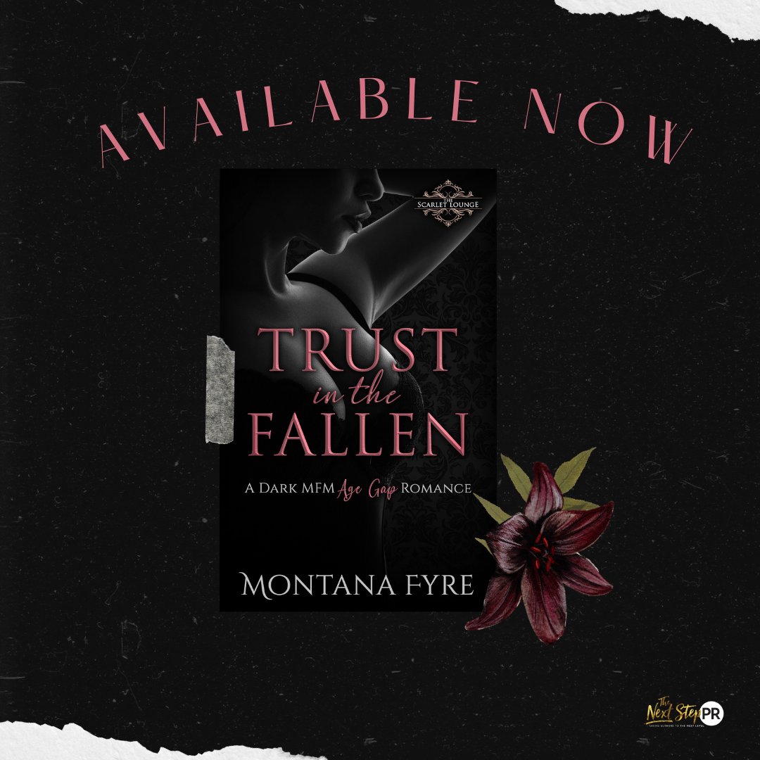 MeganLovesToRe1's tweet photo. 💋 𝗡𝗘𝗪 𝗥𝗘𝗟𝗘𝗔𝗦𝗘 𝗔𝗟𝗘𝗥𝗧! 💋
Trust in the Fallen by @montanafyre
#TrustInTheFallenReleaseMF #MFMRomance
#AgeGapRomance #ForbiddenPleasuresSeries
#ReadToday https://t.co/RvCnQ2qmip
#Ch1 https://t.co/WJ9ZXwgUgy
Hosted by @TheNextStepPR https://t.co/yM9Si6BUlE