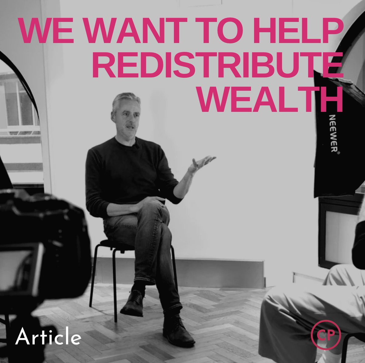 HOW CAN CAPITAL PILOT HELP REDISTRIBUTE WEALTH?
 
"It's a slightly cheap headline which is trying to demonstrate that trillions is being invested in parts of the markets where there is very limited economic growth.
 
The STARTUP community is where GDP lives."