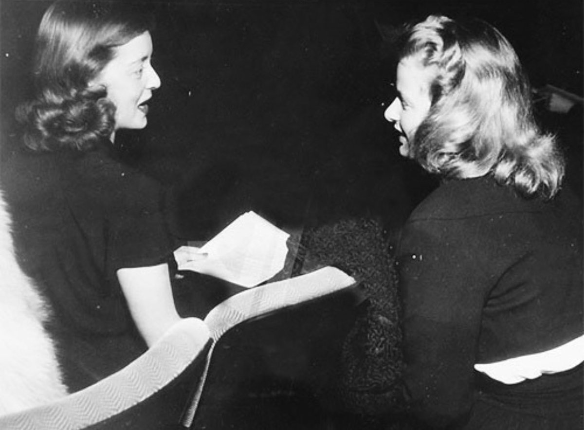 ingrid bergman and bette davis, 1945