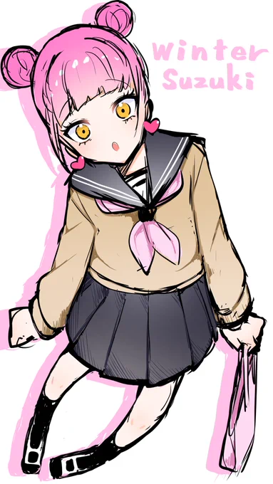 冬服の鈴木ちゃんめちゃめちゃ可愛い… #正反対な君と僕