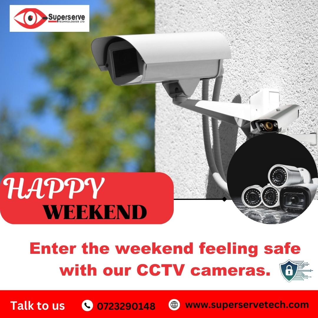 📹 Enter the weekend feeling safe with our top-notch CCTV cameras! 🌟

Your safety is our priority. Enjoy a worry-free weekend knowing you're protected by the best surveillance solutions.

Happy Weekend! 🎉 

#SuperServeTechnologies #WeekendSafety #CCTVCameras #PeaceOfMind