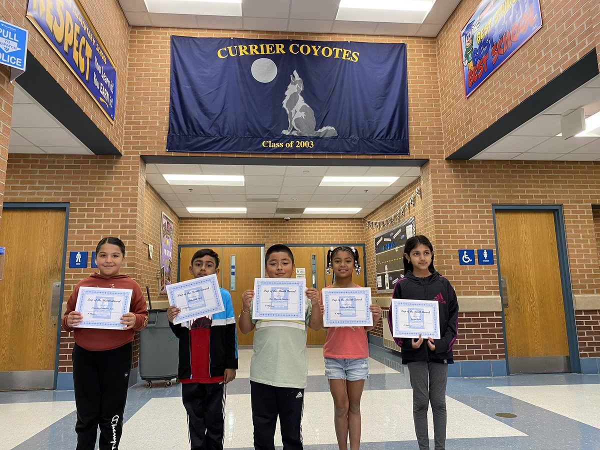 Anthony Hugelier (@mrhugelier) on Twitter photo Starting a new tradition called, “Pup of the Month”. These students exemplified our Currier Values and were nominated by their teachers. We are so proud of these little coyotes! 💙💙💙 <a href="/D33Currier/">Currier Elementary</a> <a href="/getz_mrs/">Carmela Getz</a> <a href="/WeGoD33/">West Chicago D33</a> Starting a new tradition called, “Pup of the Month”. These students exemplified our Currier Values and were nominated by their teachers. We are so proud of these little coyotes! 💙💙💙 <a href="/D33Currier/">Currier Elementary</a> <a href="/getz_mrs/">Carmela Getz</a> <a href="/WeGoD33/">West Chicago D33</a>