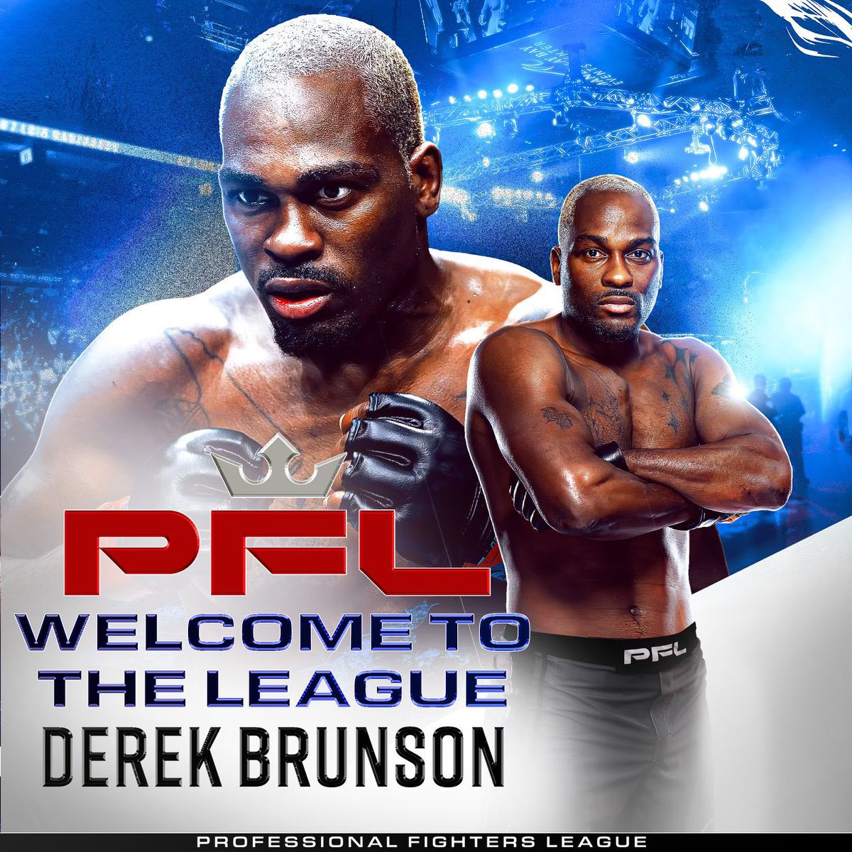 PFLMMA's tweet photo. 📰 CONFIRMED: @DerekBrunson is PFL Bound! https://t.co/cWl0IM7jAo
