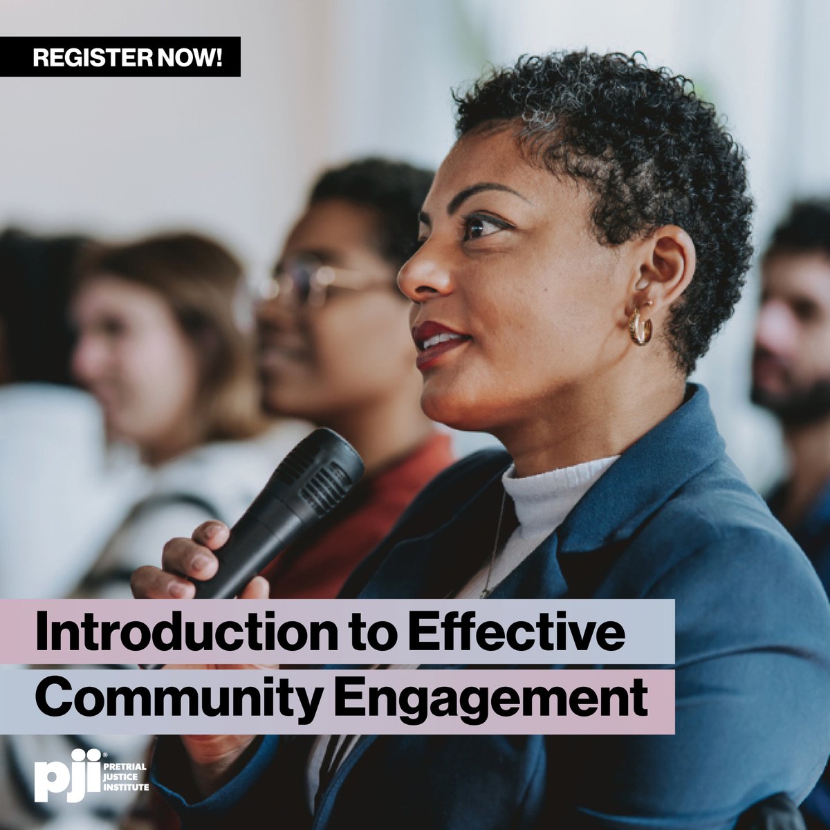 This fall, PJI is partnering with CG&amp;G Consulting to offer a two-day course for folks who want to learn the art of authentic community engagement, which pursues practical strategies while remaining strongly grounded in values.

REGISTER: pretrial.org/learn-connect/…