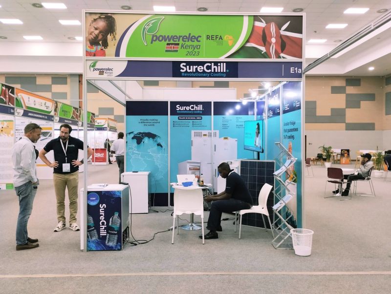 It is the final day of Powerlec in Kenya, and we'd love to connect with you! Be sure to swing by our booth at No. E1a. Alternatively, feel free to reach out to us at hello@surechill.com. We're here to chat and explore opportunities! #cooling #Powerlec #Kenya