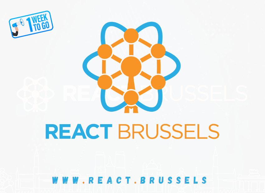 Let's Make 🇧🇪 #React 😜

See you all in 7 days at React.Brussels 

#reactjs #javascript #webdevelopment #FrontEnd #community #conference