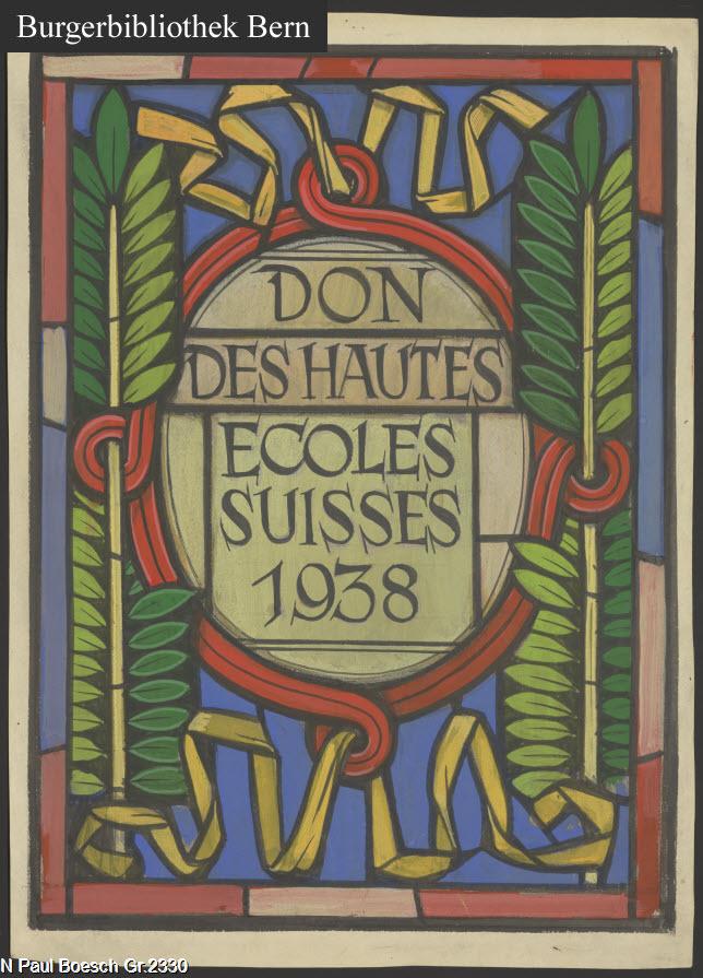 th_schmid's tweet photo. #ArchivesU 1/3 

to congratulate @UniNeuchatel on their "first" centennial in 1938, the other universities of #Switzerland chose a quintessentially swiss gift: stained glass windows

https://t.co/hDydM9b7MU #Burgerbibliothek #Bern #swissness #foundlatin #ArchivesHashtagParty https://t.co/V2qMp13LHs