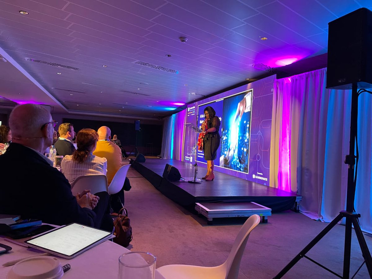 Victoria Nxumalo, the Founder & Executive director of Girls In STEM Trust, a prominent advocate for African women in STEM, delivered a compelling message at the Learnovation conference in Dublin this week. #AIaccountability #WomeninSTEM #LearnovationConference #TechResponsibilit