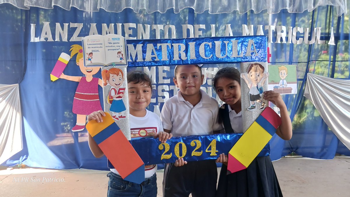 Con  el lema "Me Gusta Estudiar, Voy a Prosperar", se realizó el  lanzamiento de la Jornada de Matrícula Escolar 2024 

#EnVictoriasEducativas
<a href="/Ministerio/">ministerio</a> de Educación