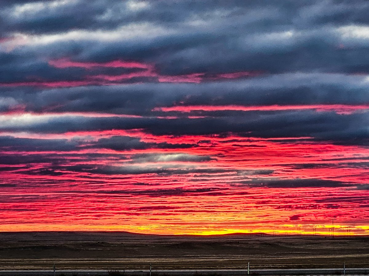 Good morning from Bar Nunn, Wyoming.
