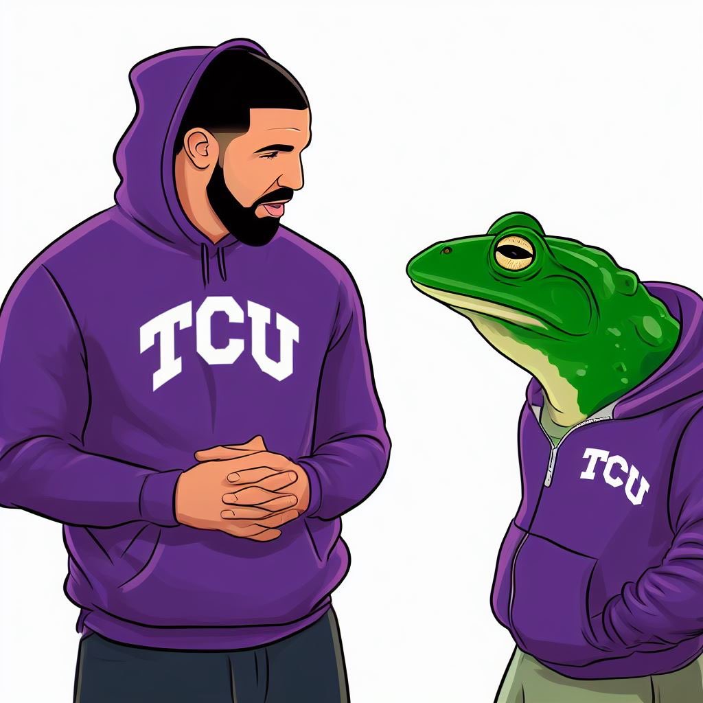 glad we could be your muse @Drake #GoFrogs | #AllSteakNoSizzle