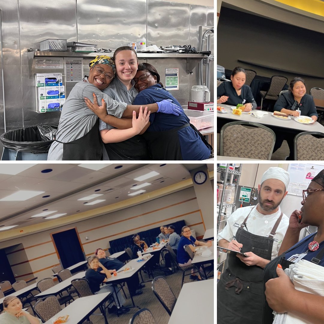 MedCenterHealth's tweet photo. While not all are pictured here, we want to say a big THANK YOU to our Foodservice team members in celebration of #HealthcareFoodserviceWorkersWeek. Your work is an essential part of Med Center Health! 

Join the Med Center Health team ▶️ https://t.co/wmBsxoMxHS https://t.co/WmiaYujBaT