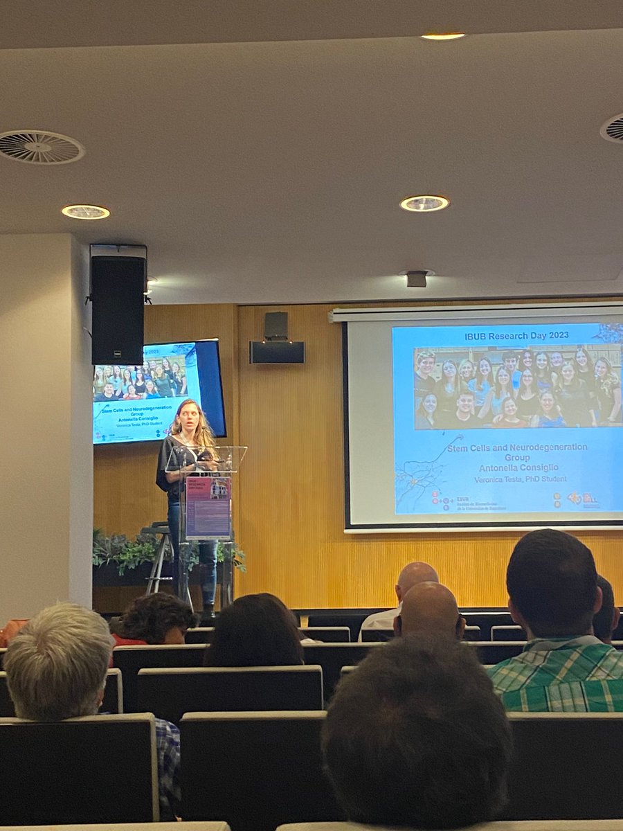 Introducing our lines of research and our team to all IBUB members during the IBUB research day at Palau Macaya in Barcelona. Great day, great science and great friends! <a href="/IBUB_UB/">IBUB-UB</a>