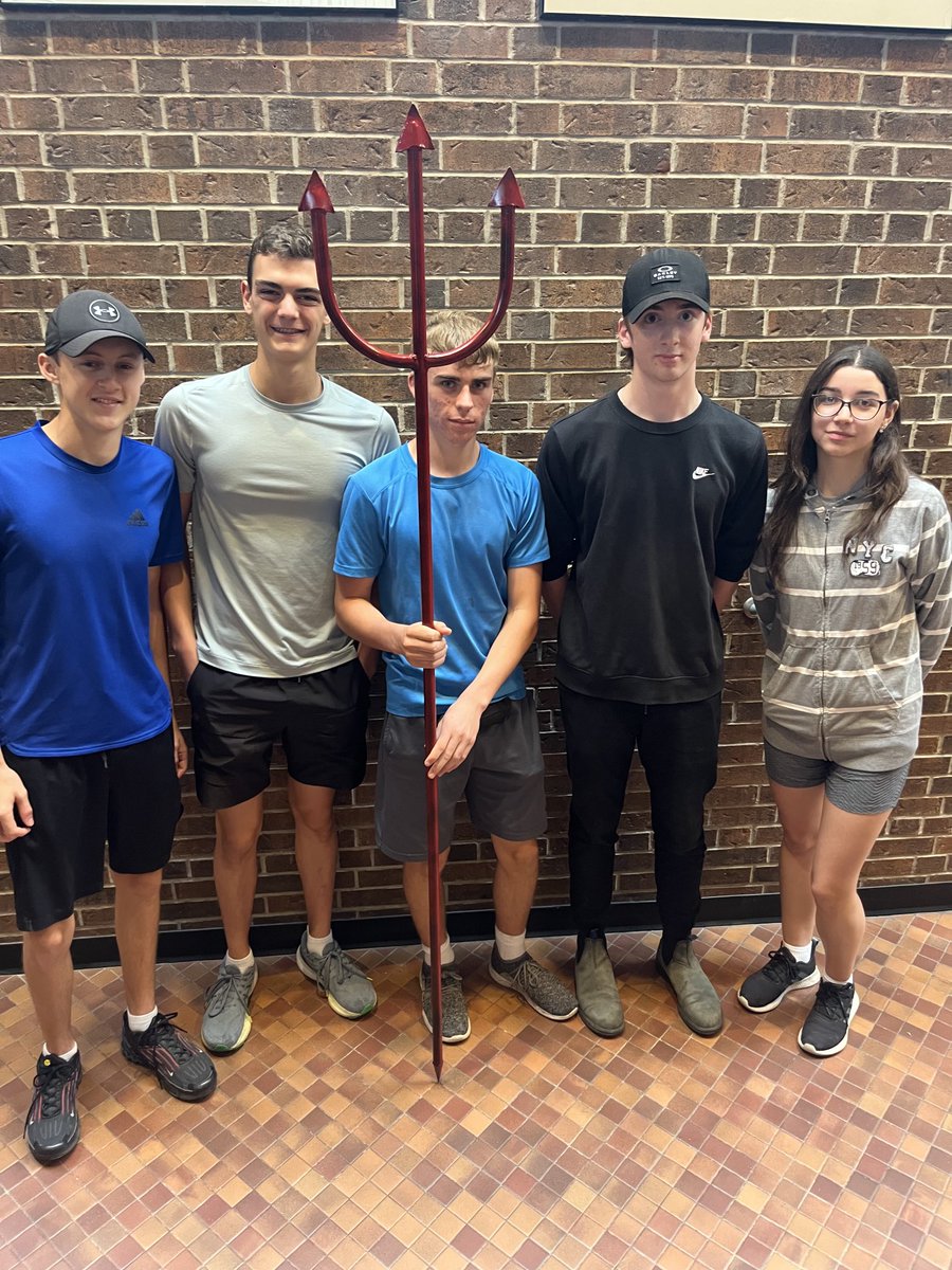 The Red Devil Trident is ready! Thank you to our highly skilled BSS Manufacturing SHSM students!