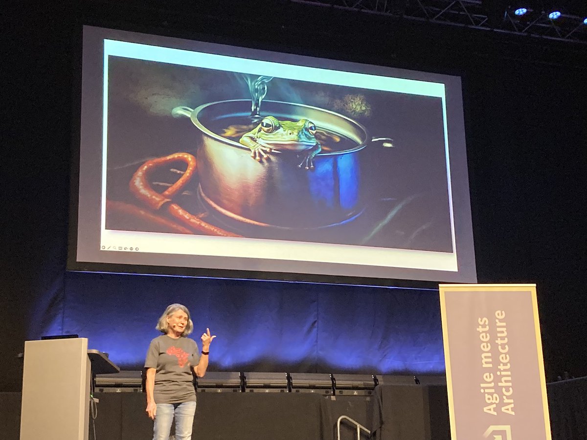 There’s a saying that a frog does not jump out from a boiling pot as it gets used to the changes. @lor_krs feels the same with processes like involving JIRA. We have to do it and do not notice often how the process turned out to be way more complex than initially. #amaberlin