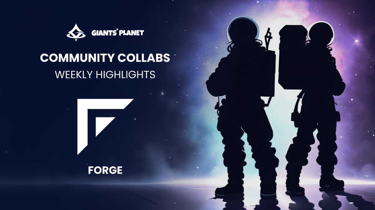 🪐 Giants x Forge 🛡️

Unlock 2x whitelist spots from the mighty <a href="/Forge/">Forge</a> ⚔️

To enter:
1. Like and repost this
2. Follow @giants_planet, <a href="/Forge/">Forge</a> &amp; <a href="/ArthurlinSG/">Arthur Lin | Giants Protocol</a> 
3. Join discord.gg/giantsplanet for 1 extra entry

Ending in 72h ⏳