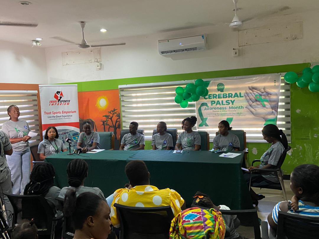 BukomFitPhy's tweet photo. Trust Sports Emporium observed world cerebral palsy day in Korle-bu with the Ghana Physiotherapy and Pediatric Interest Group. https://t.co/GyUlzOFJWq